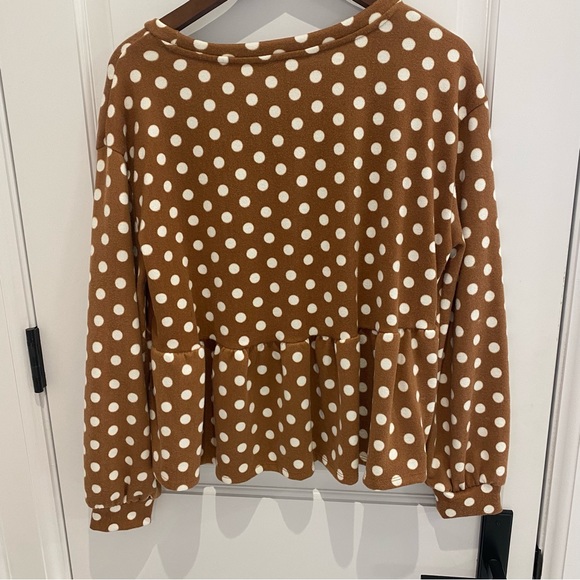 Jillian Harris x Joe Fresh polka dot top - Picture 5 of 7